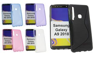 billigamobilskydd.se S-Line TPU-muovikotelo Samsung Galaxy A9 2018 (A920F/DS)