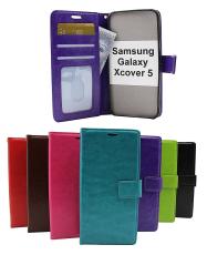 billigamobilskydd.se Crazy Horse Lompakko Samsung Galaxy Xcover 5 (SM-G525F)