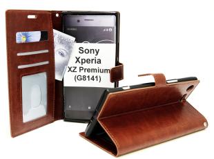 Coverin Crazy Horse Lompakko Sony Xperia XZ Premium (G8141)