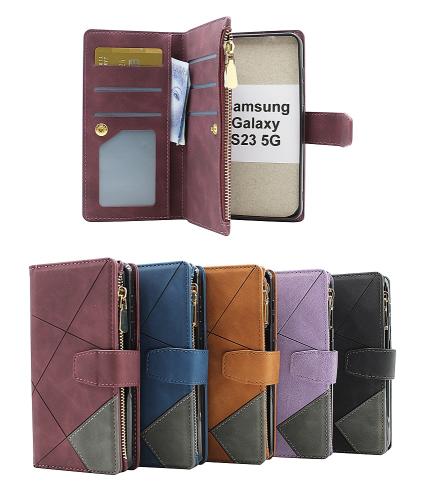 billigamobilskydd.se XL Standcase Luksuskotelo puhelimeen Samsung Galaxy S23 5G