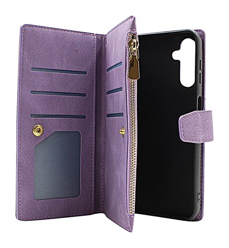 billigamobilskydd.se XL Standcase Luksuskotelo puhelimeen Samsung Galaxy A14 4G / 5G