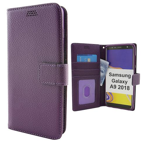 billigamobilskydd.se New Jalusta Lompakkokotelo Samsung Galaxy A9 2018 (A920F/DS)