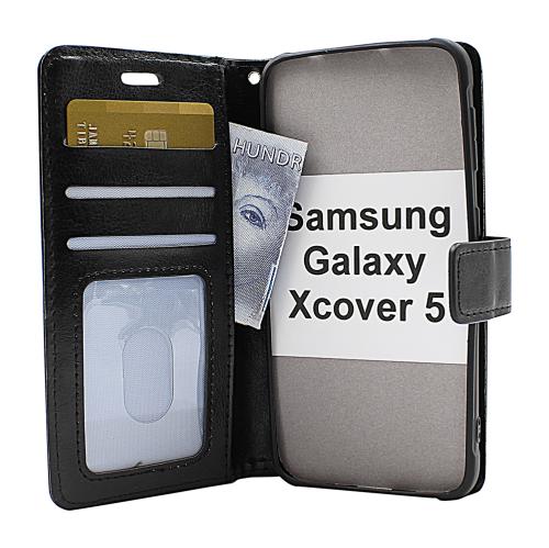 billigamobilskydd.se Crazy Horse Lompakko Samsung Galaxy Xcover 5 (SM-G525F)