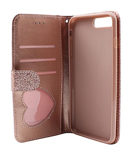 billigamobilskydd.se Standcase Glitter Wallet iPhone 7 Plus / 8 Plus