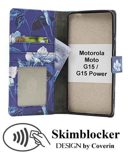 Coverin Skimblocker Motorola Moto G15 / G15 Power Puhelimen Kuoret Design