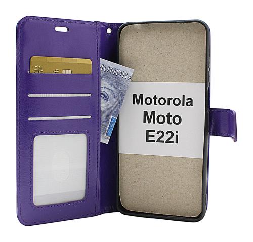 billigamobilskydd.se Crazy Horse Lompakko Motorola Moto E22i