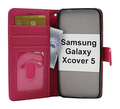 billigamobilskydd.se New Jalusta Lompakkokotelo Samsung Galaxy Xcover 5 (SM-G525F)