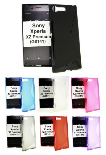 billigamobilskydd.se S-Line TPU-muovikotelo Sony Xperia XZ Premium (G8141)