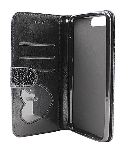 billigamobilskydd.se Standcase Glitter Wallet iPhone 7 Plus / 8 Plus