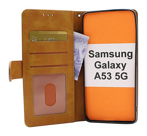 billigamobilskydd.se Zipper Standcase Wallet Samsung Galaxy A53 5G (A536B)