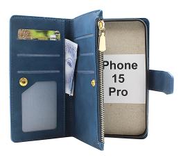 billigamobilskydd.se XL Standcase Luksuskotelo puhelimeen iPhone 15 Pro