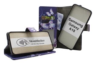 Coverin Skimblocker Samsung Galaxy A18 LTE Magneetti Puhelimen Kuoret Design