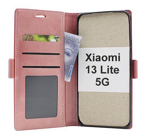 billigamobilskydd.se Luksuskotelo Standcase Wallet Xiaomi 13 Lite 5G