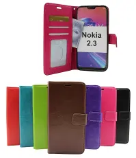 Coverin Crazy Horse Lompakko Nokia 2.3