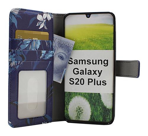 Coverin Skimblocker Design Magneettilompakko Samsung Galaxy S20 Plus (G986B)