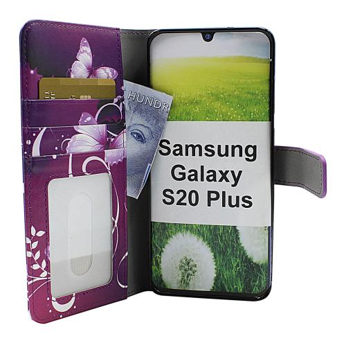 Coverin Skimblocker Design Magneettilompakko Samsung Galaxy S20 Plus (G986B)