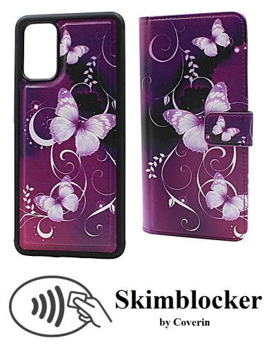 Coverin Skimblocker Design Magneettilompakko Samsung Galaxy S20 Plus (G986B)