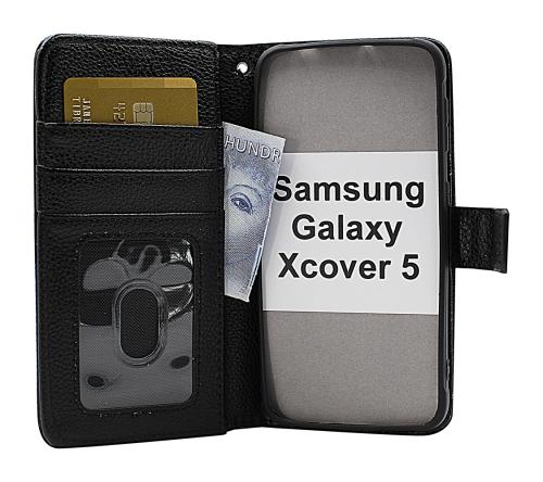 billigamobilskydd.se New Jalusta Lompakkokotelo Samsung Galaxy Xcover 5 (SM-G525F)