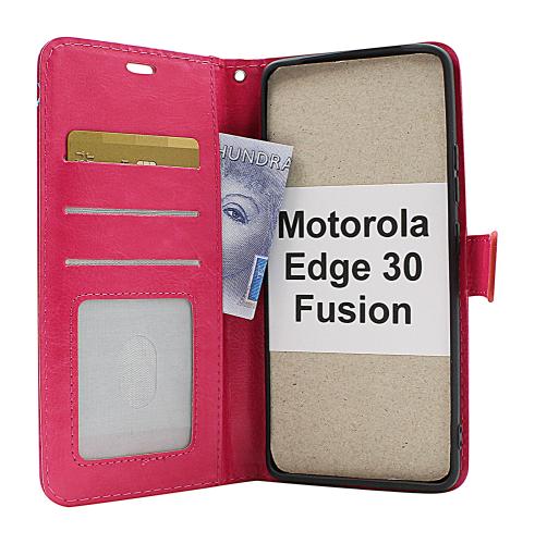 billigamobilskydd.se Crazy Horse Lompakko Motorola Edge 30 Fusion 5G