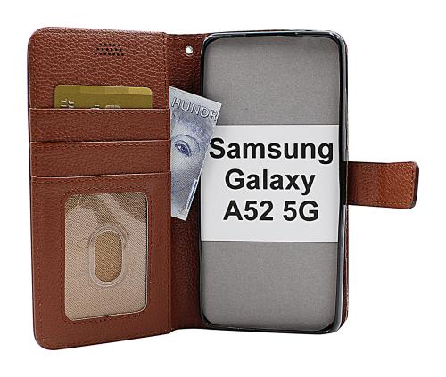 Coverin New Jalusta Lompakkokotelo Samsung Galaxy A52 / A52 5G / A52s 5G