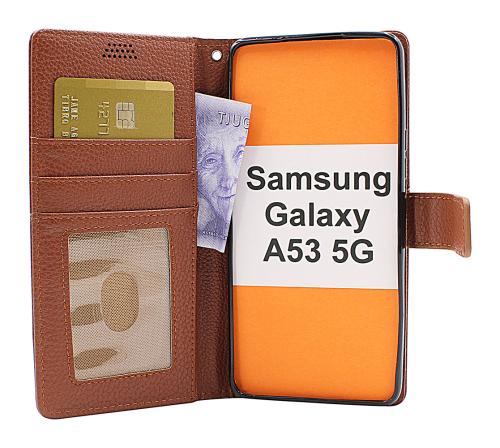 Coverin New Jalusta Lompakkokotelo Samsung Galaxy A53 5G (A536B)