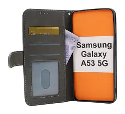 billigamobilskydd.se Zipper Standcase Wallet Samsung Galaxy A53 5G (A536B)
