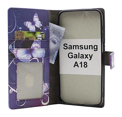 Coverin Skimblocker Samsung Galaxy A18 LTE Magneetti Puhelimen Kuoret Design