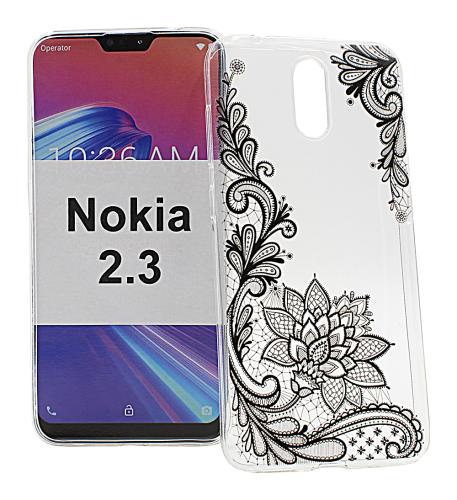 billigamobilskydd.se TPU-Designkotelo Nokia 2.3