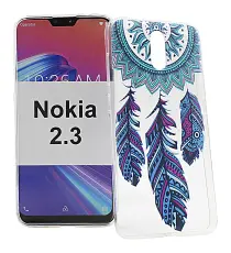 billigamobilskydd.se TPU-Designkotelo Nokia 2.3