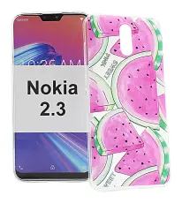 billigamobilskydd.se TPU-Designkotelo Nokia 2.3