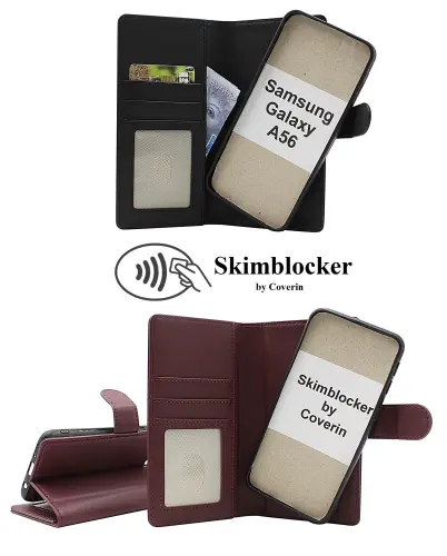 Coverin Skimblocker Samsung Galaxy A56 Magneetti Puhelimen Kuoret
