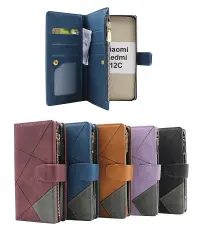 Coverin XL Standcase Luksuskotelo puhelimeen Xiaomi Redmi 12C