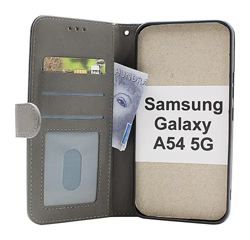 billigamobilskydd.se Zipper Standcase Wallet Samsung Galaxy A54 5G