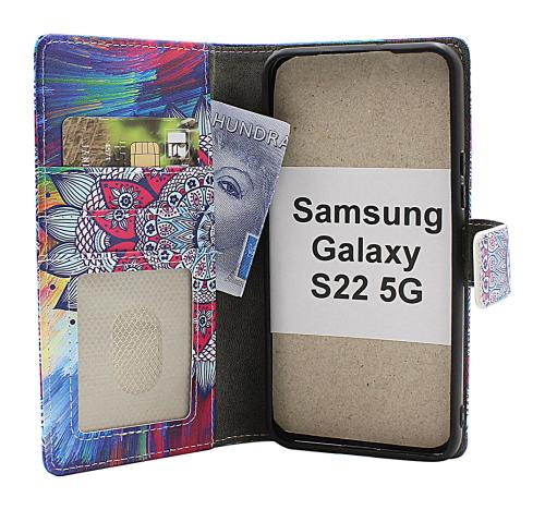 Coverin Skimblocker Samsung Galaxy S22 5G Magneetti Puhelimen Kuoret Design