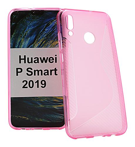 billigamobilskydd.se S-Line TPU-muovikotelo Huawei P Smart 2019