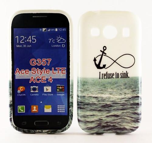 billigamobilskydd.se TPU Designcover Samsung Galaxy Ace 4 (G357F)
