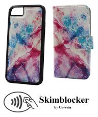 Coverin Skimblocker Design Magneettilompakko iPhone SE (2nd Generation)