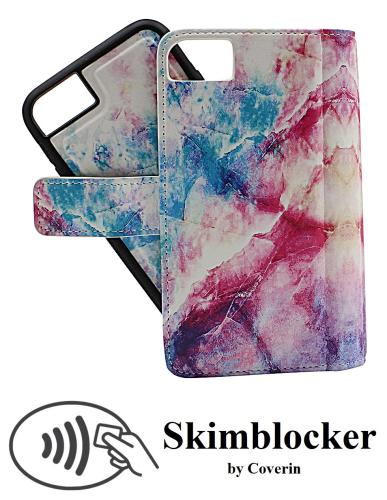 Coverin Skimblocker Design Magneettilompakko iPhone SE (2nd Generation)