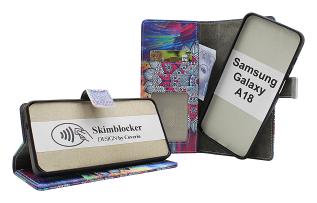 Coverin Skimblocker Samsung Galaxy A18 LTE Magneetti Puhelimen Kuoret Design
