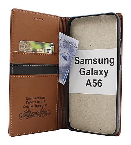 Samsung Galaxy A56 / A56 5G Premium Lompakkokotelo Slim