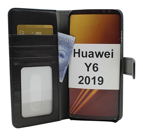 Coverin Skimblocker Design Magneettilompakko Huawei Y6 2019