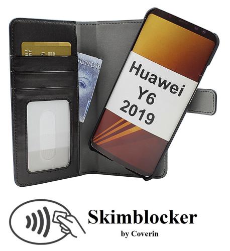 Coverin Skimblocker Design Magneettilompakko Huawei Y6 2019