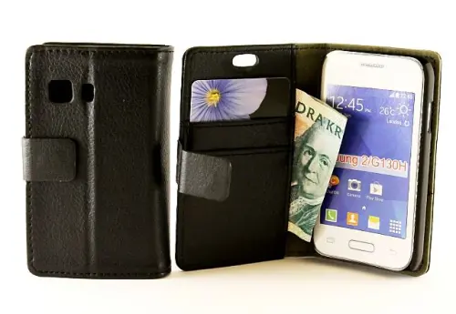billigamobilskydd.se Jalusta Lompakkokotelo Samsung Galaxy Young 2 (G130H)