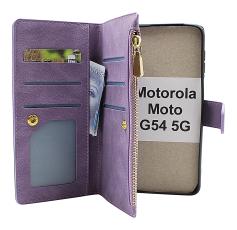 billigamobilskydd.se XL Standcase Luksuskotelo puhelimeen Motorola Moto G54 5G