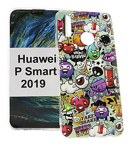 billigamobilskydd.se TPU-Designkotelo Huawei P Smart 2019