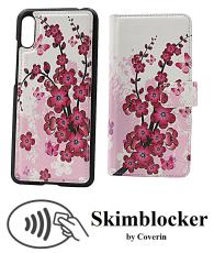 Coverin Skimblocker Design Magneettilompakko Huawei Y6 2019