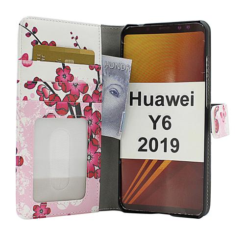 Coverin Skimblocker Design Magneettilompakko Huawei Y6 2019