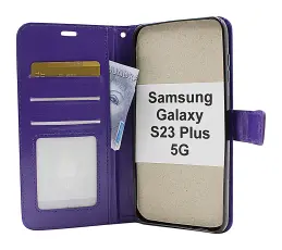 billigamobilskydd.se Crazy Horse Lompakko Samsung Galaxy S23 Plus 5G
