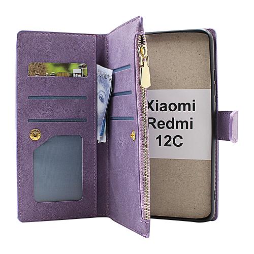 billigamobilskydd.se XL Standcase Luksuskotelo puhelimeen Xiaomi Redmi 12C