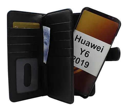 Coverin Skimblocker XL Magnet Wallet Huawei Y6 2019